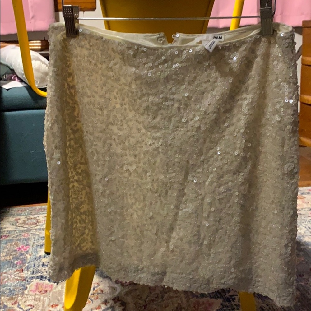 Sequin skirt